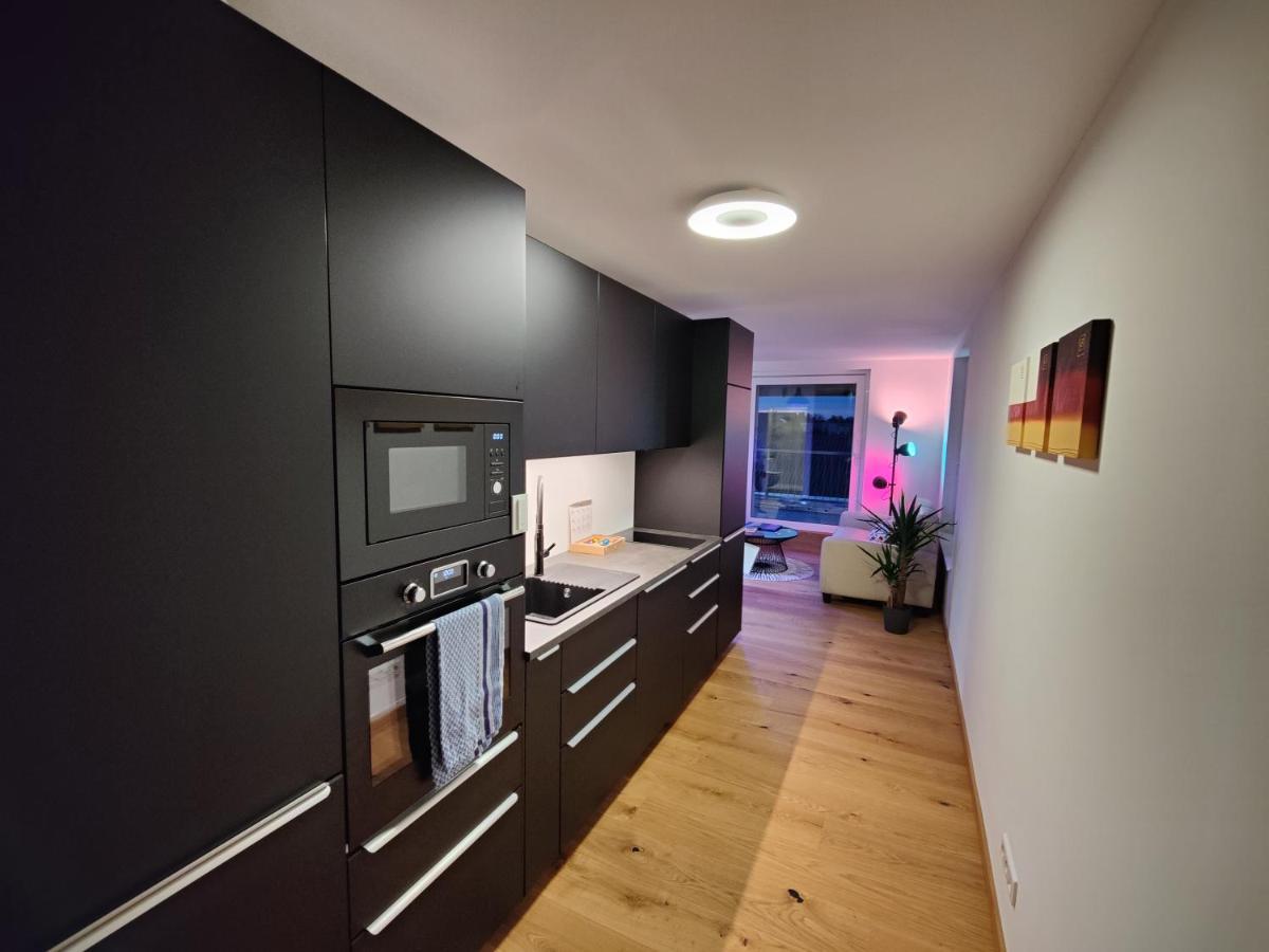 Penthouse Flat Carolina In Salzburg Stadt Bagian luar foto