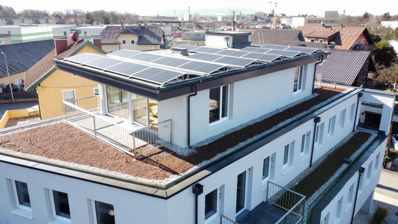 Penthouse Flat Carolina In Salzburg Stadt Bagian luar foto